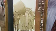 Appraisal: 1958 Elvis Presley Army Photo & Stencil