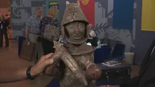 Appraisal: 20th-C. Reproduction West Mexican Warrior Figure