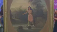 Appraisal: 1840 Alfred J. Miller Oil Painting