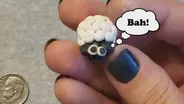 Making Clay Sheep