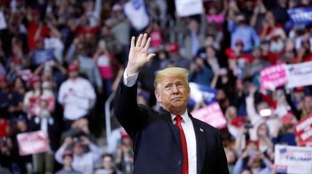 Video thumbnail: PBS NewsHour Fact checkers say president's rate of dishonesty is rising