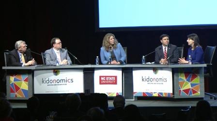 Video thumbnail: 2018 Emerging Issues Forum: Kidonomics Emerging Issues 2018: Policy 101 for Kids - A Raleigh View