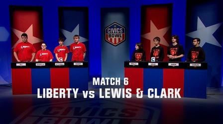 Video thumbnail: Civics Bowl Liberty vs. Lewis & Clark