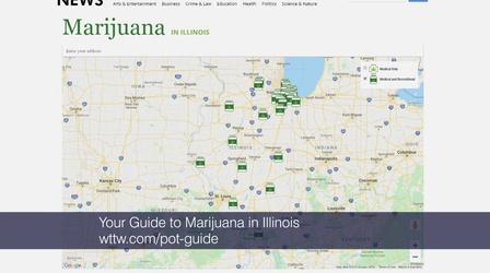 Video thumbnail: Chicago Tonight Pot Dispensaries Make Final Preparations for Legal Sales