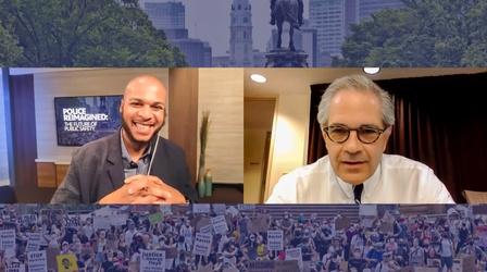 Video thumbnail: Police Reimagined: The Future of Public Safety Police Reimagined: DA Larry Krasner Extended Interview