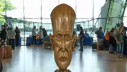 Appraisal: Jerry Casebier Carved Wooden Sculpture, ca. 1970