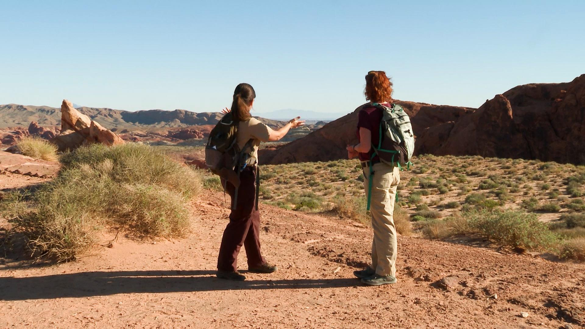 A Valley of Fire hike and a visit to the Spring Mountains National Recreation Area