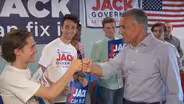 Presumed GOP frontrunner Jack Ciattarelli rallies supporters
