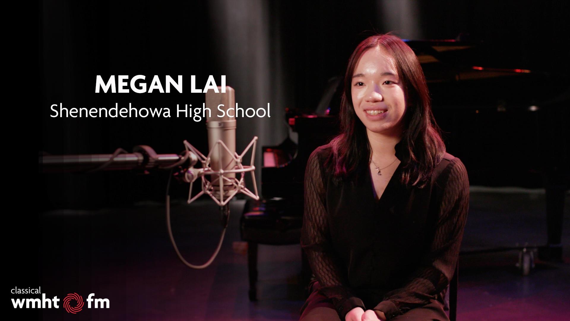 Meet the March 2026 WMHT-FM Classical Student Musician of the Month: Violinist Megan Lai.