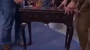 Appraisal: Georgian Mahogany Card Table, ca. 1750