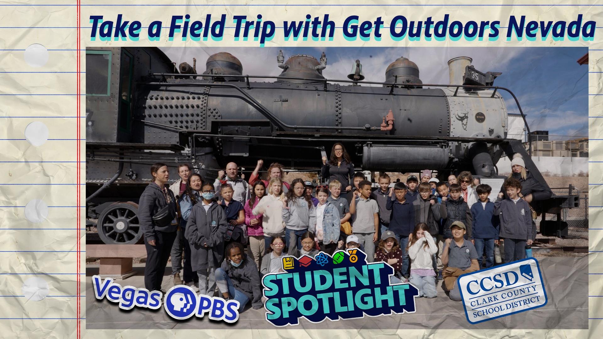 Tag along as students from McCaw STEAM Academy visit the Nevada State Railroad Museum.