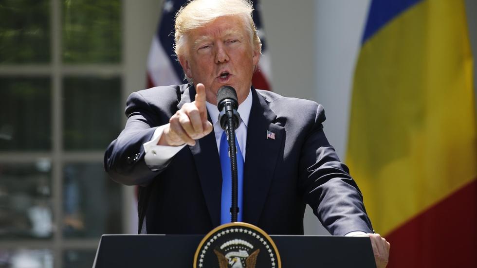 Claiming vindication, Trump answers Comey testimony image