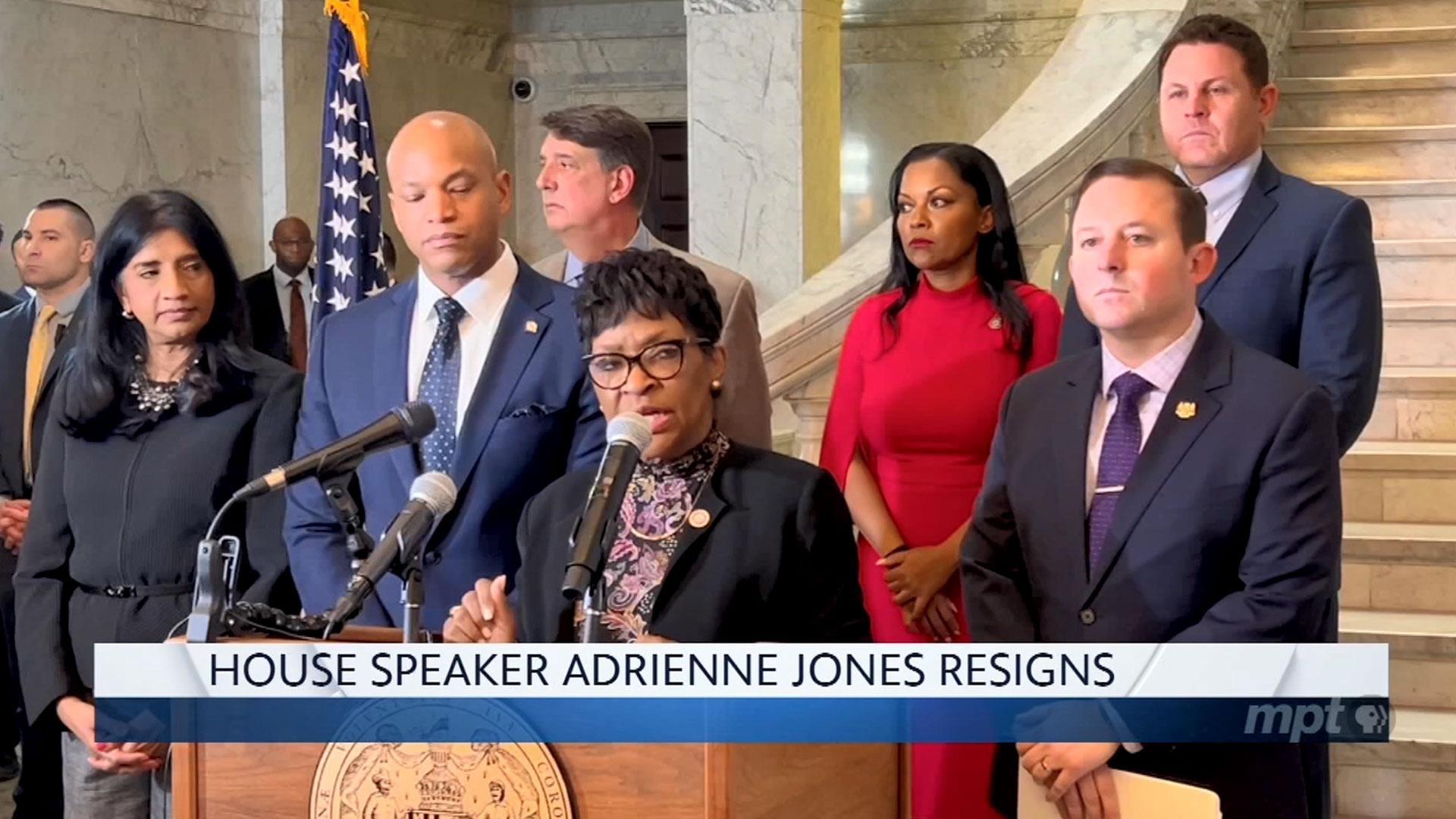 Surprise resignation of House Speaker Adrienne Jones, plus, a program helping veterans.