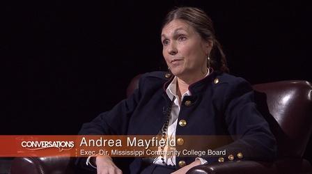 Video thumbnail: Conversations Andrea Mayfield