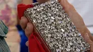 Appraisal: Evans Rhinestone Sunburst Carryall, ca. 1950