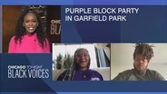 Purple Block Party Celebrates West Side
