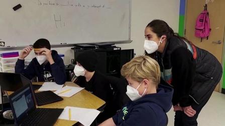 Video thumbnail: PBS NewsHour Educators try to turn around pandemic-era learning loss