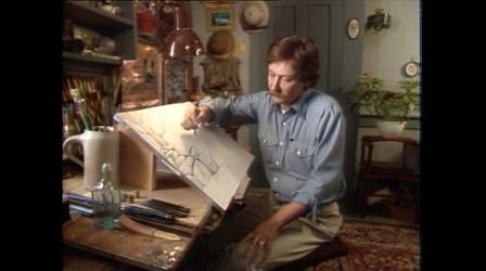 Video thumbnail: From The Archives Drawing From Nature: with Jim Arnosky: #2 Drawing Land