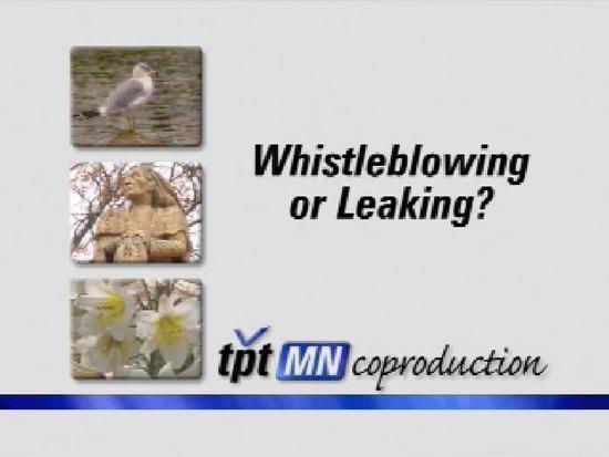 Whistleblowing Or Leaking?