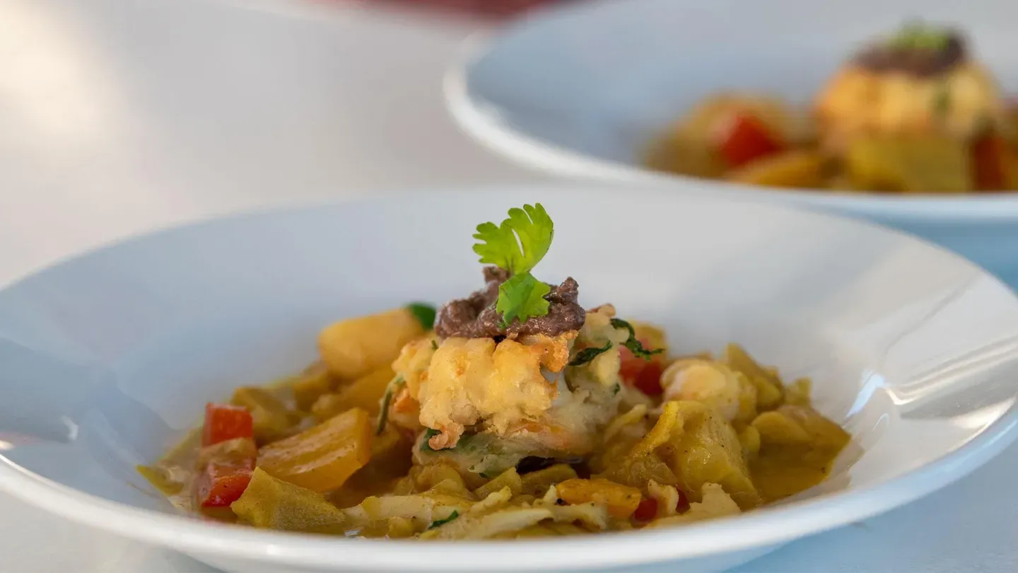 Lionfish, Oregon Grape & Coconut