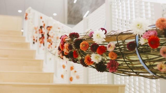 Books in Bloom & River of Dahlias
