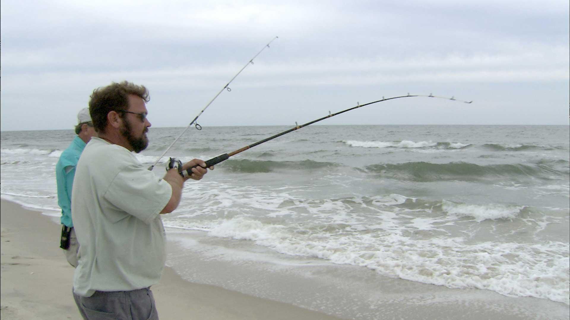 SUMMER TIME BEACH FISHING IS GOOD 