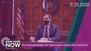 Post-Thanksgiving Spike, Deputy Leader Gianaris, Stock Tax