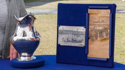 Appraisal: 1911 Gorham Silver Powerboat Race Trophy