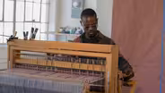 Weaver Diedrick Brackens on his Baby Blanket series