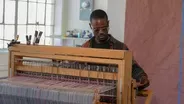 Weaver Diedrick Brackens on his Baby Blanket series