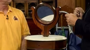 Appraisal: Walnut Shaving Stand, ca. 1875