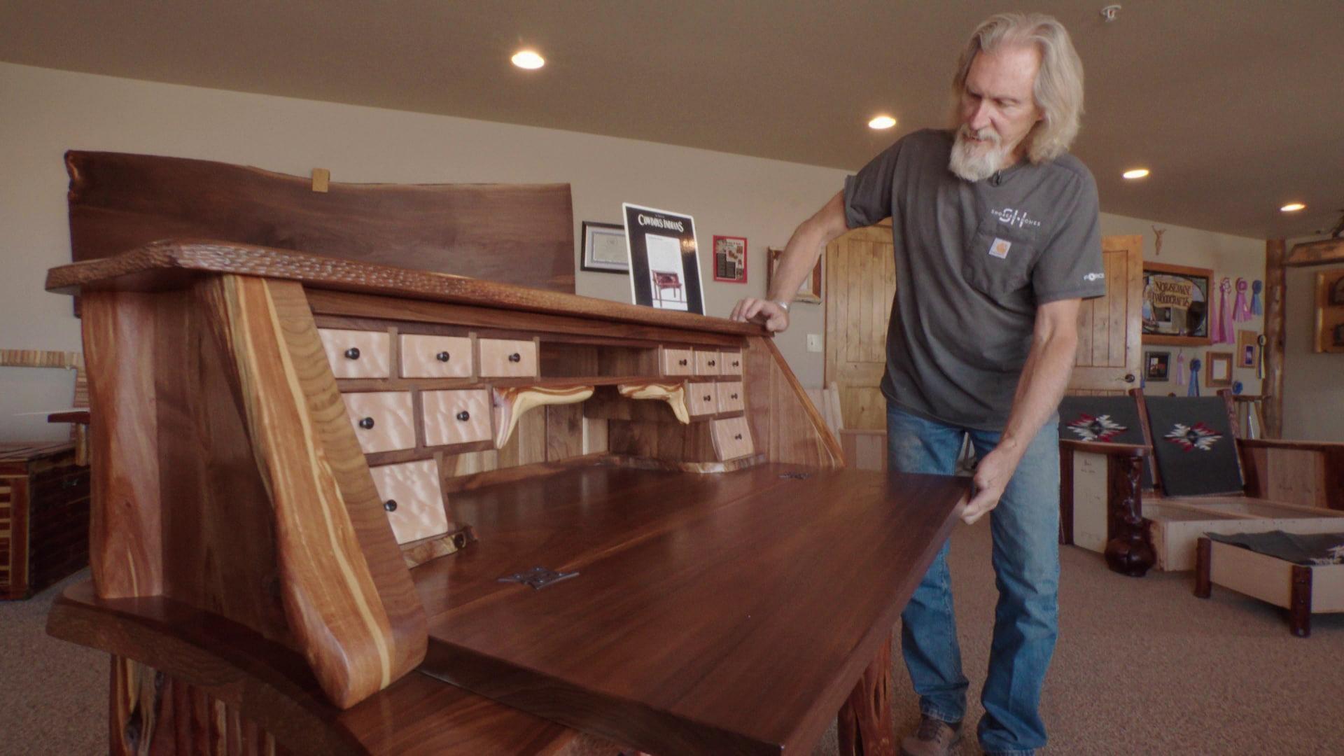 Explore the beauty and utility of American functional art, from furniture to tools and clothing.