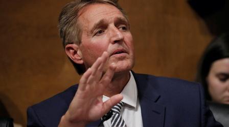 Video thumbnail: PBS NewsHour Trump’s refusal to concede ‘awful’ for the U.S., Flake says