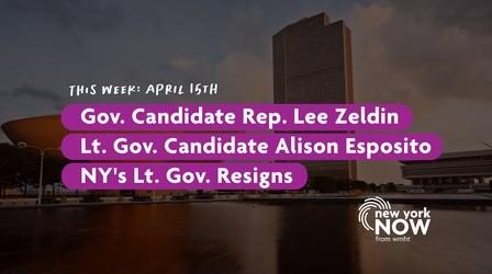Video thumbnail: New York NOW Rep. Zeldin & Alison Esposito's Pitch, NY's Lt. Gov. Resigns
