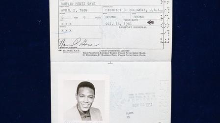 Video thumbnail: Antiques Roadshow Appraisal: 1964 Marvin Gaye Passport