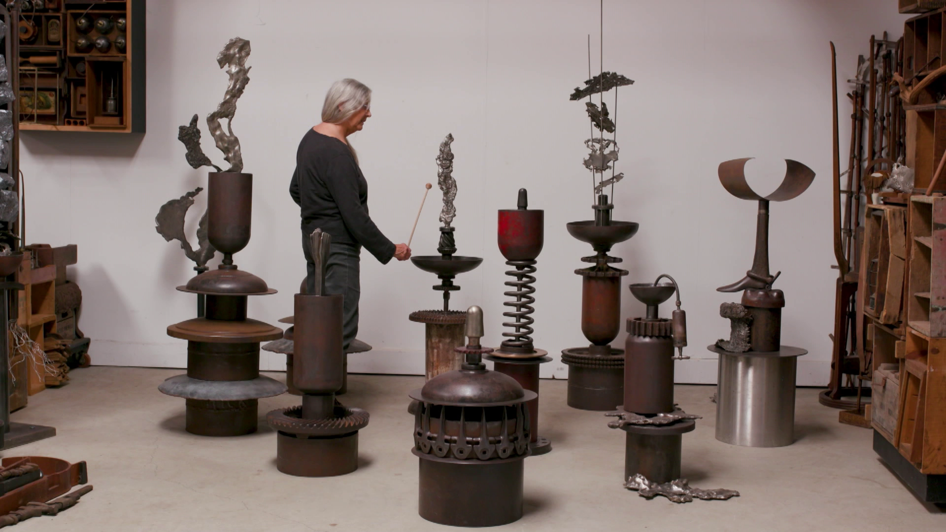 Sculptor Mary Pat Wager gives old materials new life, Arthur Yorinks talks American Physical Theater