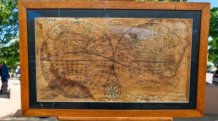 Video thumbnail: Antiques Roadshow Appraisal: 1791 Jane Young World Map Needlework