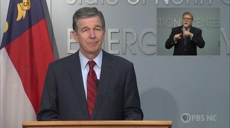 Video thumbnail: NC Emergency Management and Weather 08/04/21: Coronavirus Briefing (English)