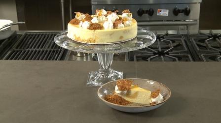 Video thumbnail: Charlotte Cooks Marbled Spiced Butternut Squash White Chocolate Cheesecake