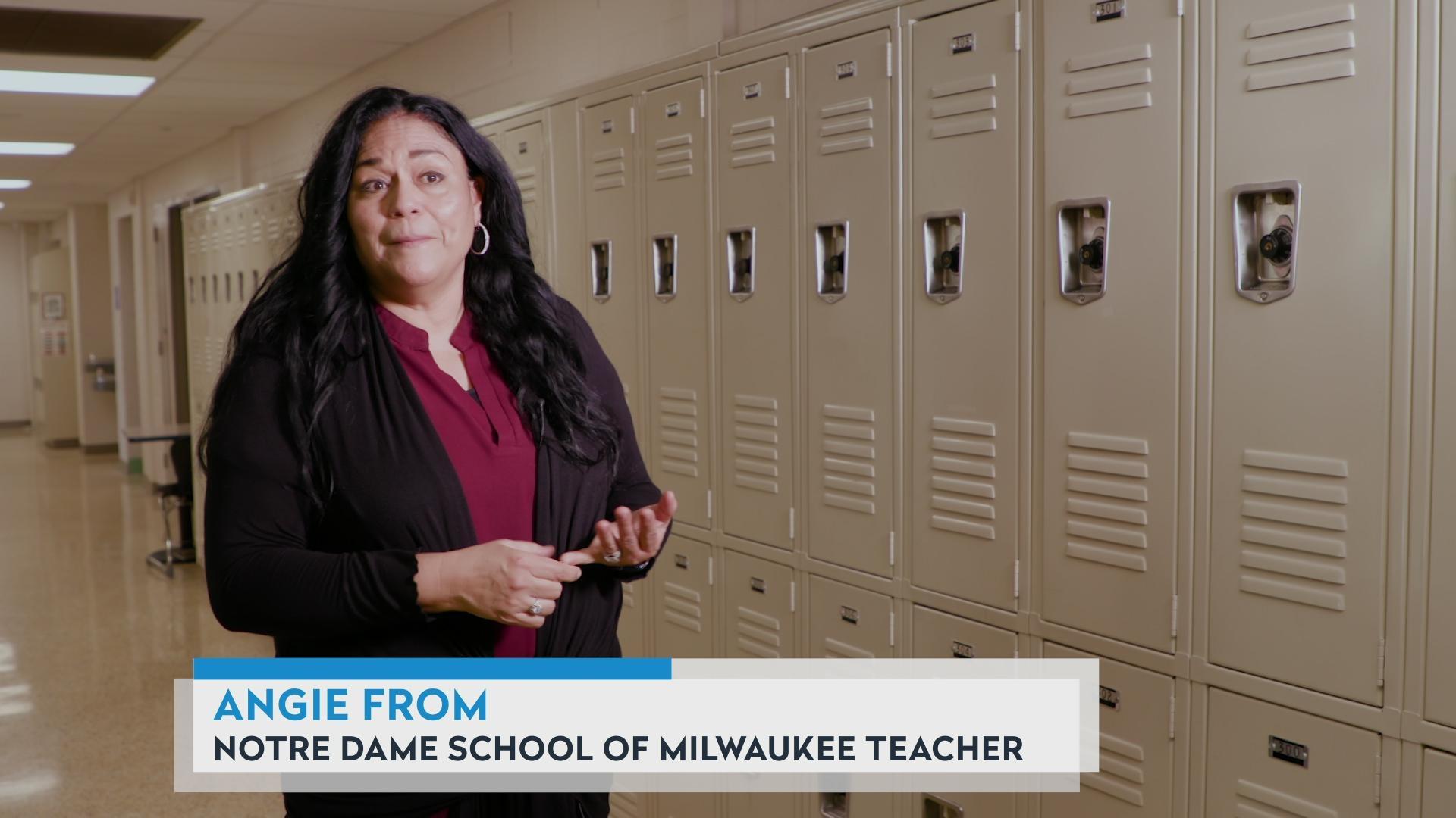 Angie From on her enthusiasm for teaching about mathematics Angie From on her enthusiasm for teaching about mathematics