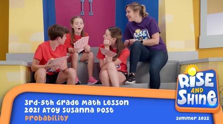 Video thumbnail: Rise and Shine Susanna Post - Probability