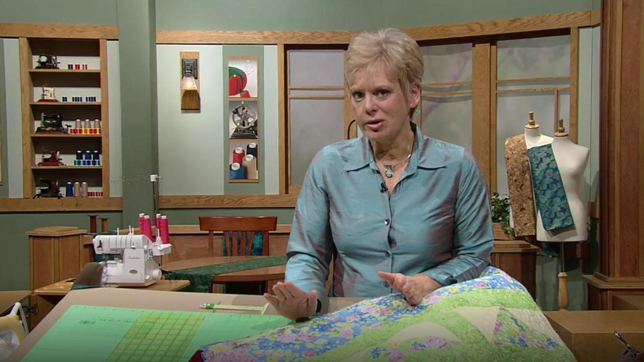 Best of Sewing With Nancy Fearless Quilting Finishes, Part 1 airing Fri, Jul 17 6:30 am