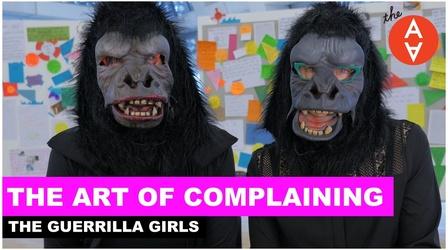 Video thumbnail: The Art Assignment The Art of Complaining - The Guerrilla Girls
