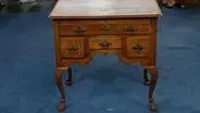 Appraisal:  Philadelphia Tiger Maple Lowboy