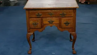 Appraisal:  Philadelphia Tiger Maple Lowboy