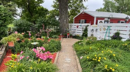 Video thumbnail: Prairie Yard & Garden Tracy Garden and Quilt Tour