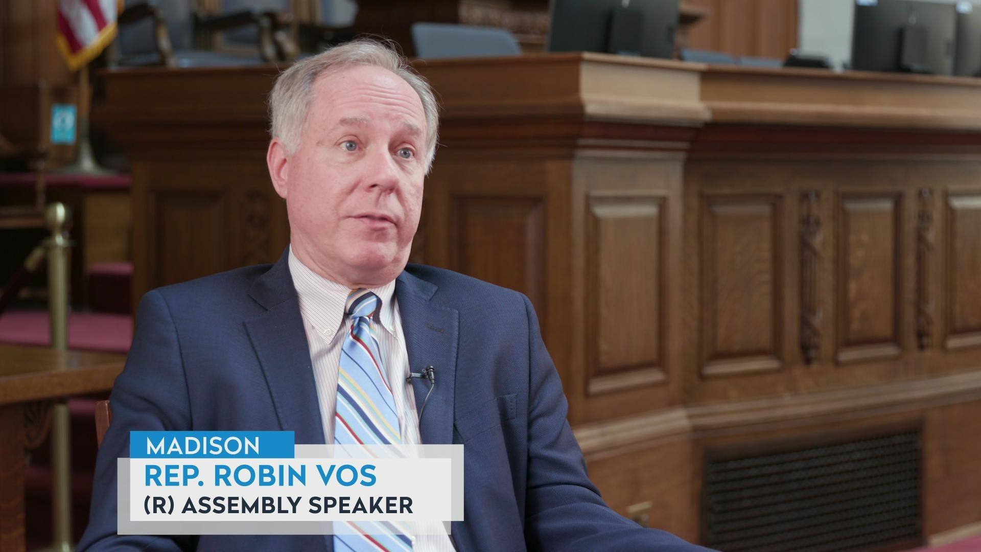 Speaker Robin Vos on balancing priorities in budget talks