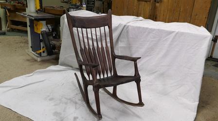 Video thumbnail: American Woodshop Maloof Inspired Chair, Part Two