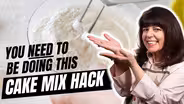 Cake Mix Hack - Storing it for Later!
