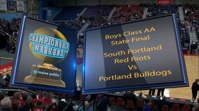 Video thumbnail: Maine High School Basketball Tournament Portland vs. South Portland Boys Class AA State Final